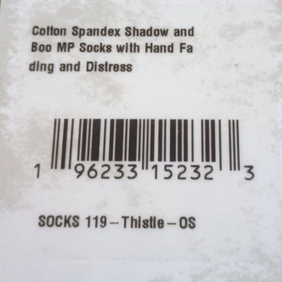 NWT Magnolia Pearl Shadow & Boo Thistle Cat Socks Cotton Whimsical - Picture 3 of 5